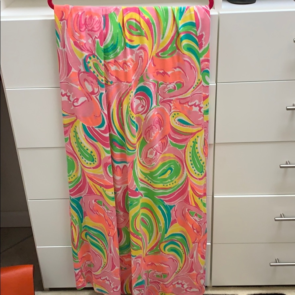 Lily Pulitzer maxi skirt.
